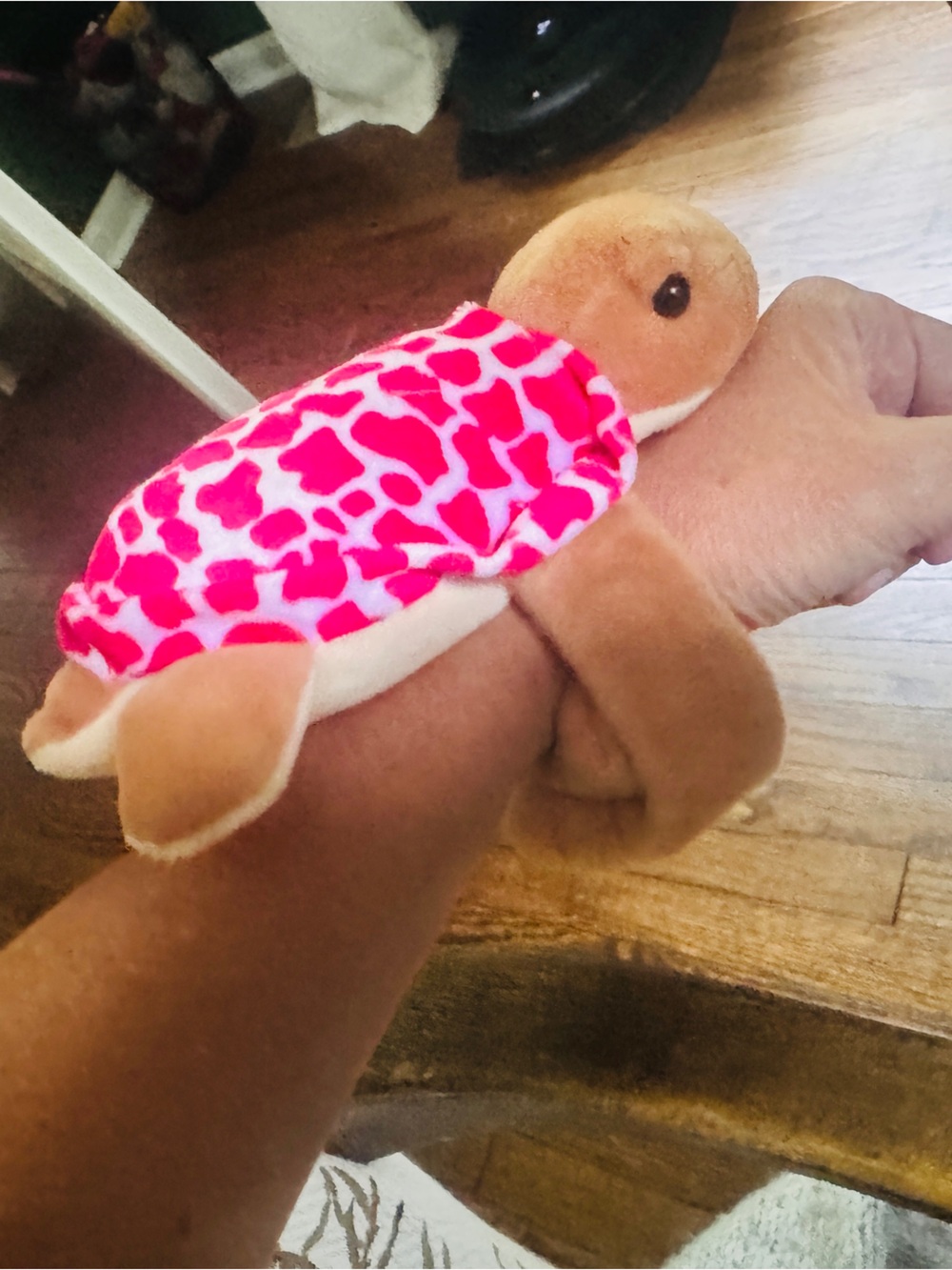 Plush Turtle Wrist Toy